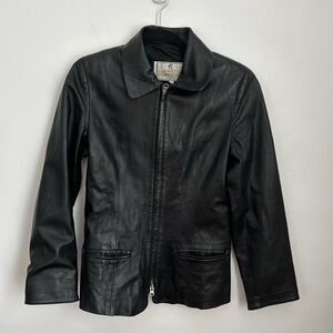 Italian leather jacket